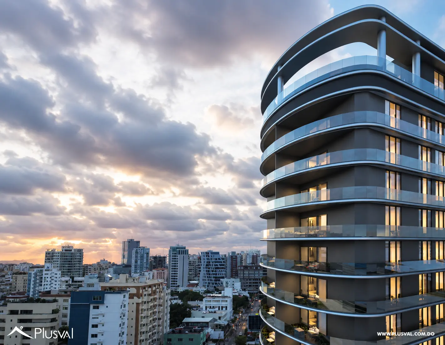 Venta de apartamento de 1 habitación en torre de lujo de Naco 516273