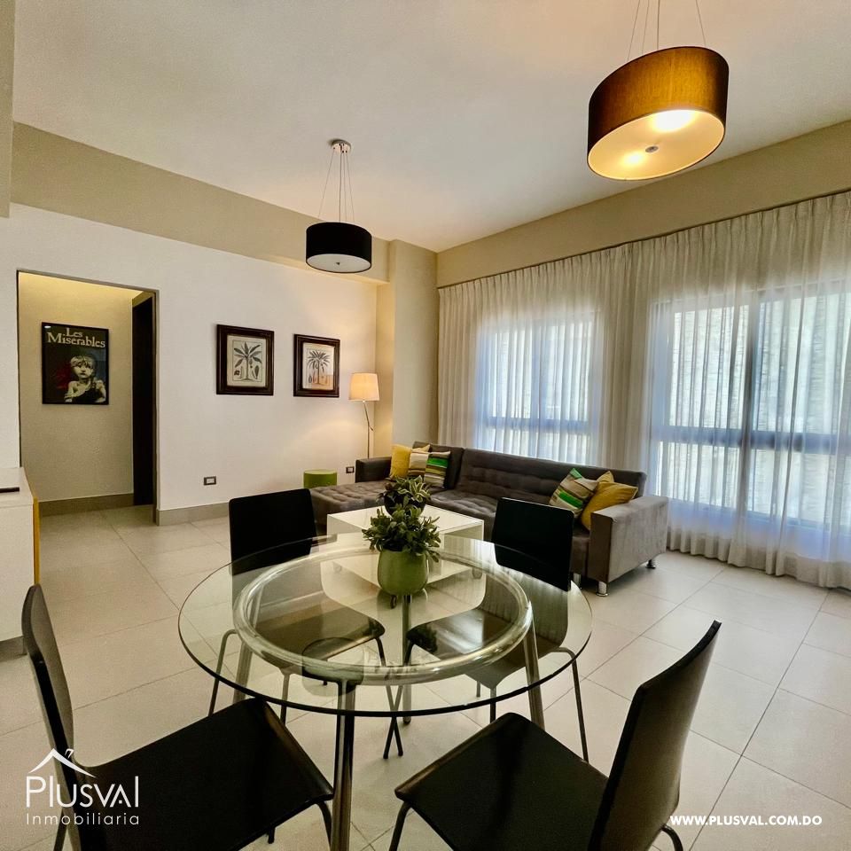 Apartamento amueblado en alquiler en Piantini 497888