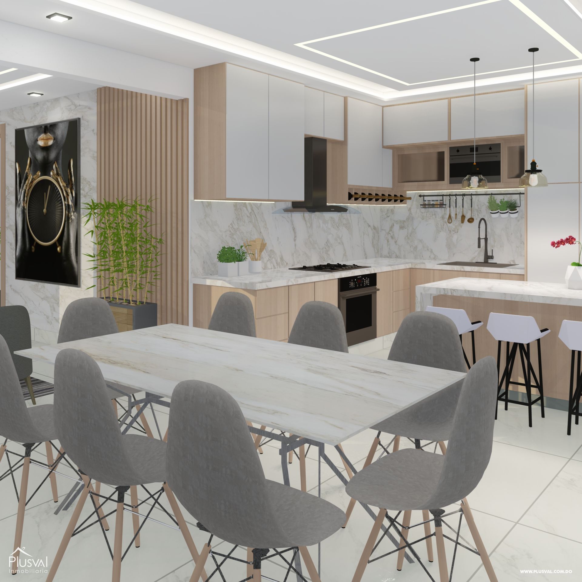 Amplio apartamento en venta en plano en la Urbanización Thomen 418631