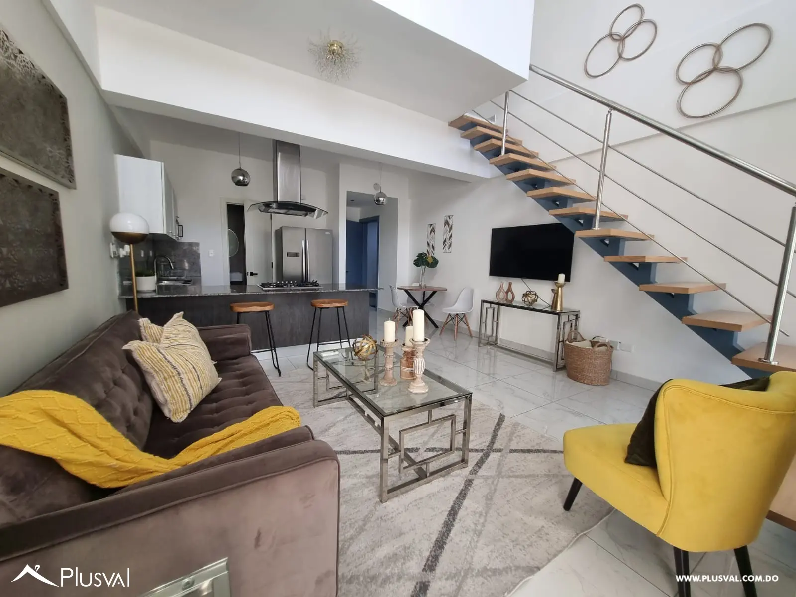 Apartamento de 1 habitacion amueblado en alquiler en Evaristo  Morales 509596