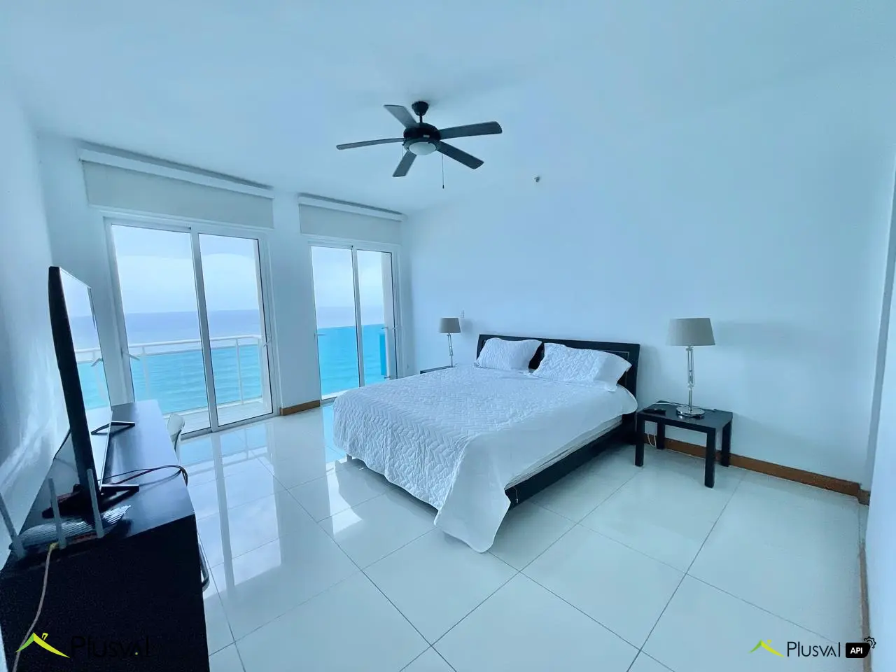 Apartamento amueblado con vista despejada al mar 449568