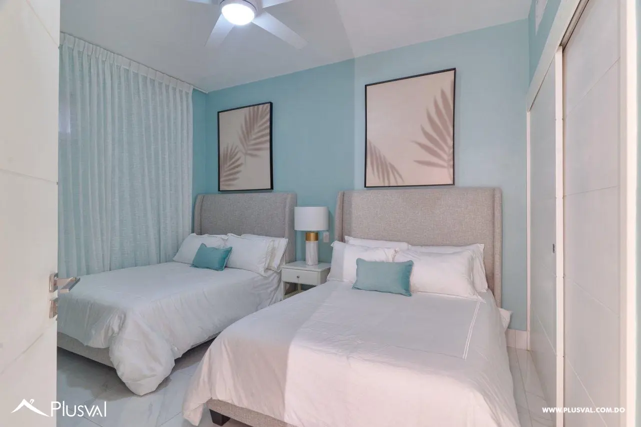 Lujoso Apartamento frente al Mar - Torre en Juan Dolio - 2H Amueblado. 456664