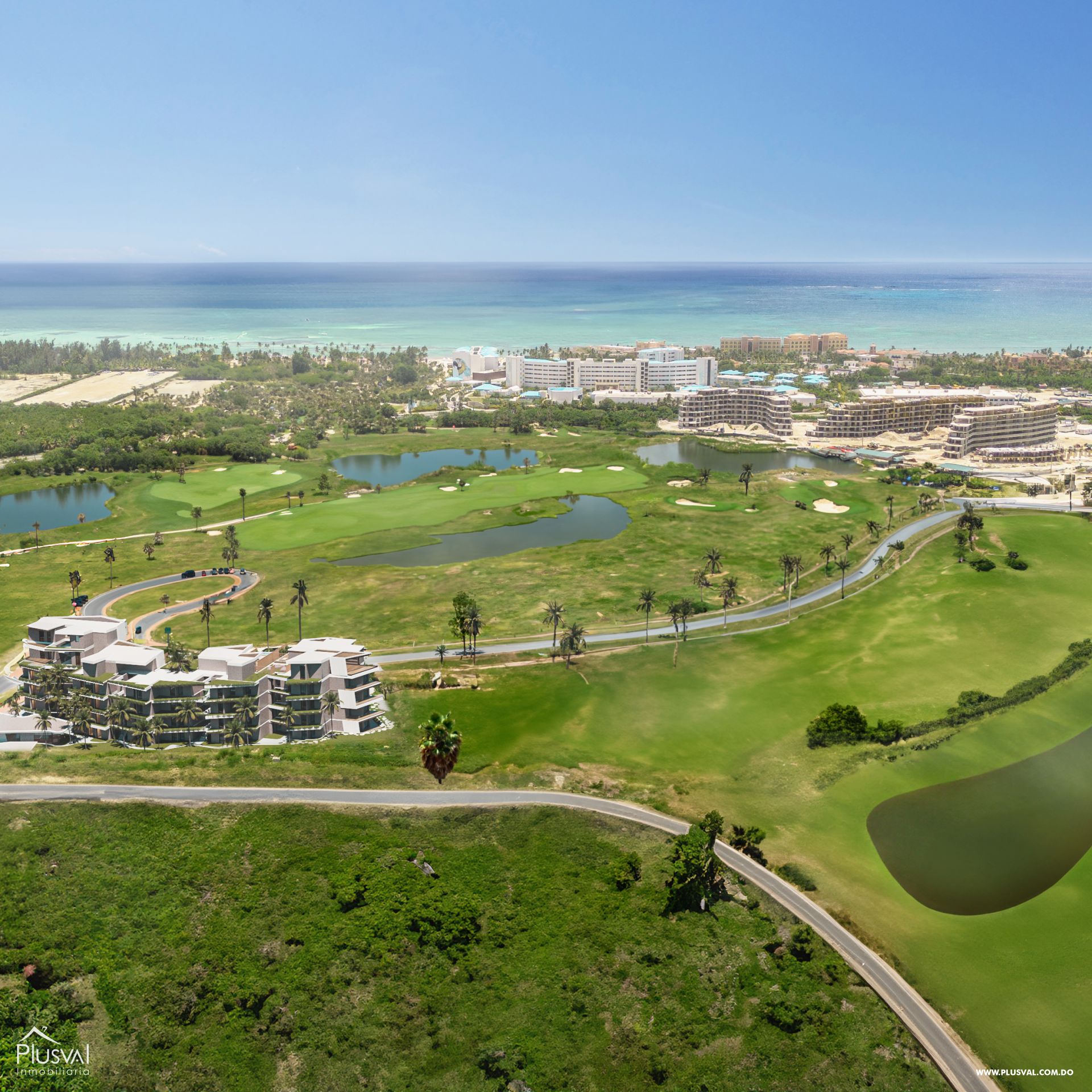 Proyecto de apartamentos de lujo en venta frente al campo de golf Las Iguanas 412293