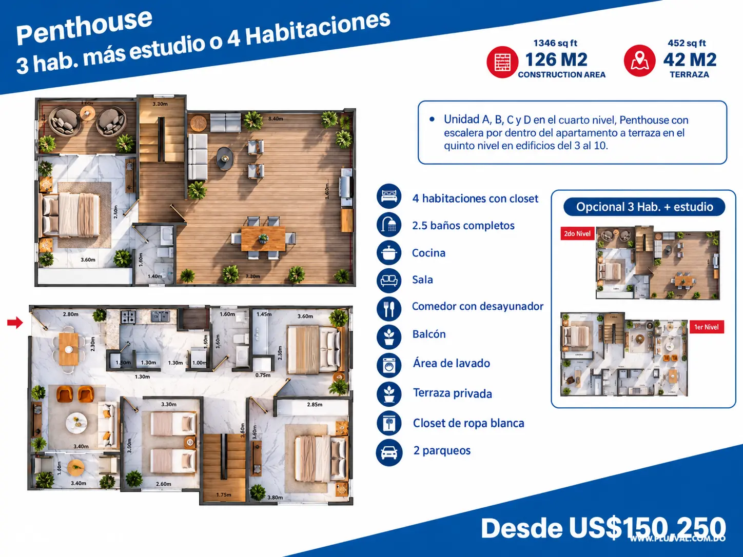 Apartamento de 3 Habitaciones en Boca Chica | Terraza y Cerca del Mar 525756