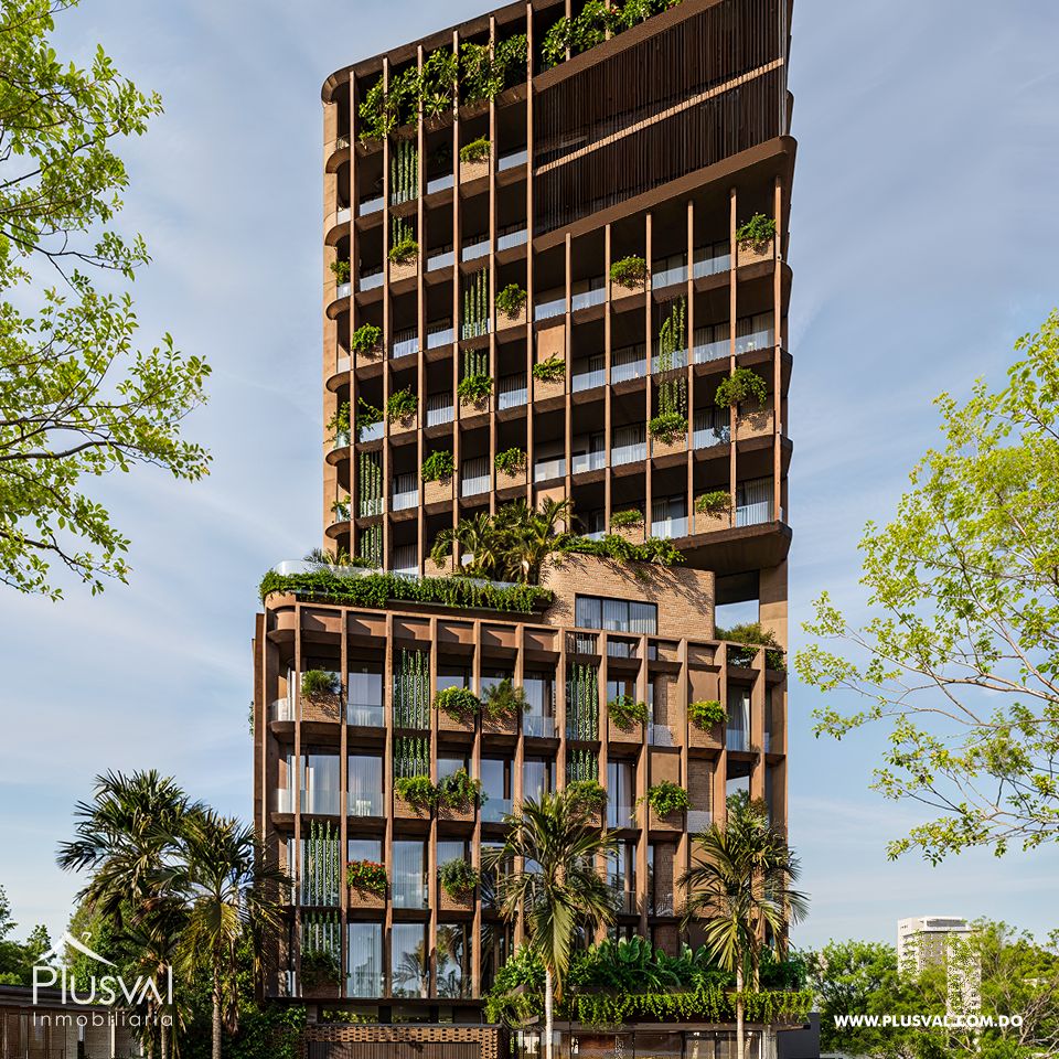 Moderna torre residencial en sector exclusivo en Santiago. 430927