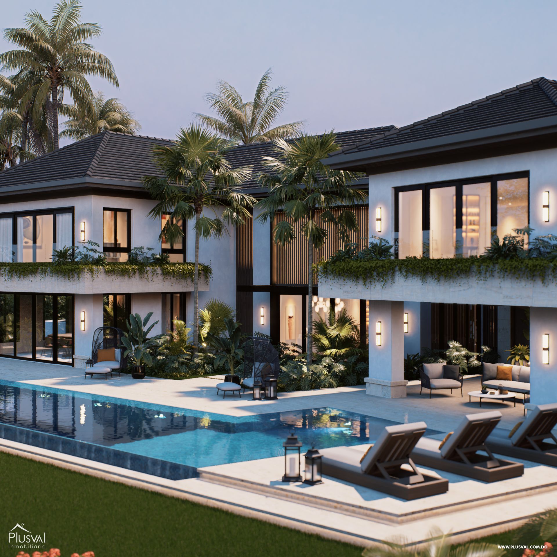Venta de Villa de lujo en Casa de Campo con estilo moderno 421021