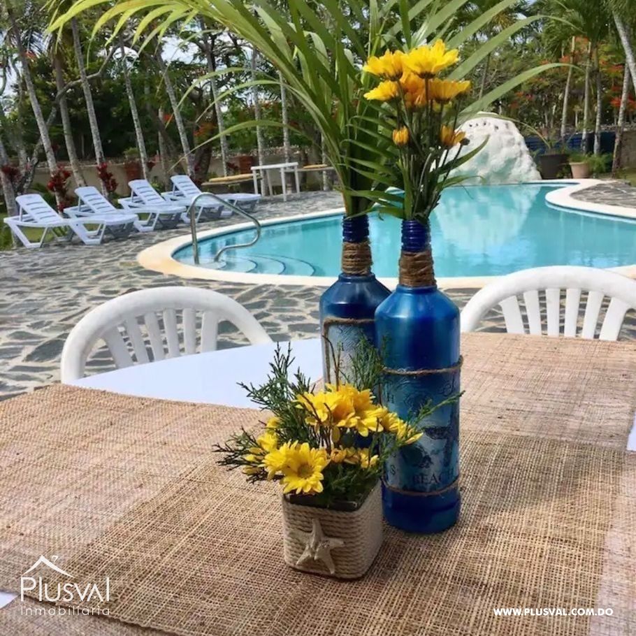 Terreno con Casa en Juan Dolio con Piscina 307280