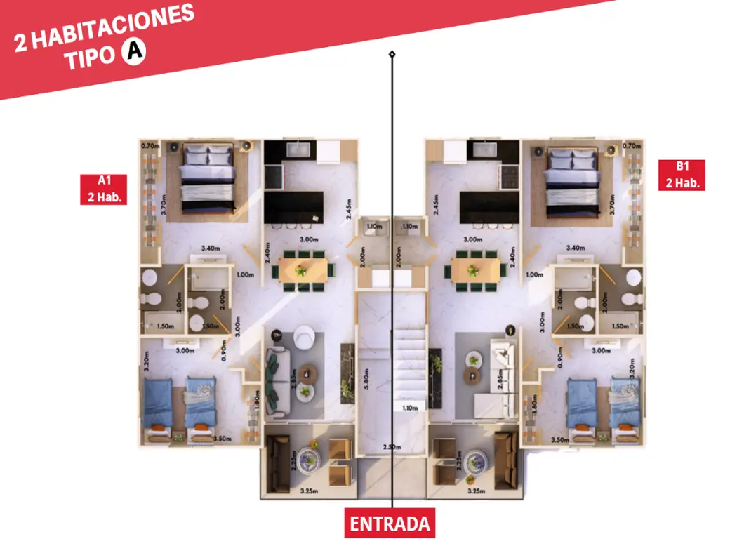 Apartamento de  2 Habitaciones en Bavaro con múltiples amenidades 524355