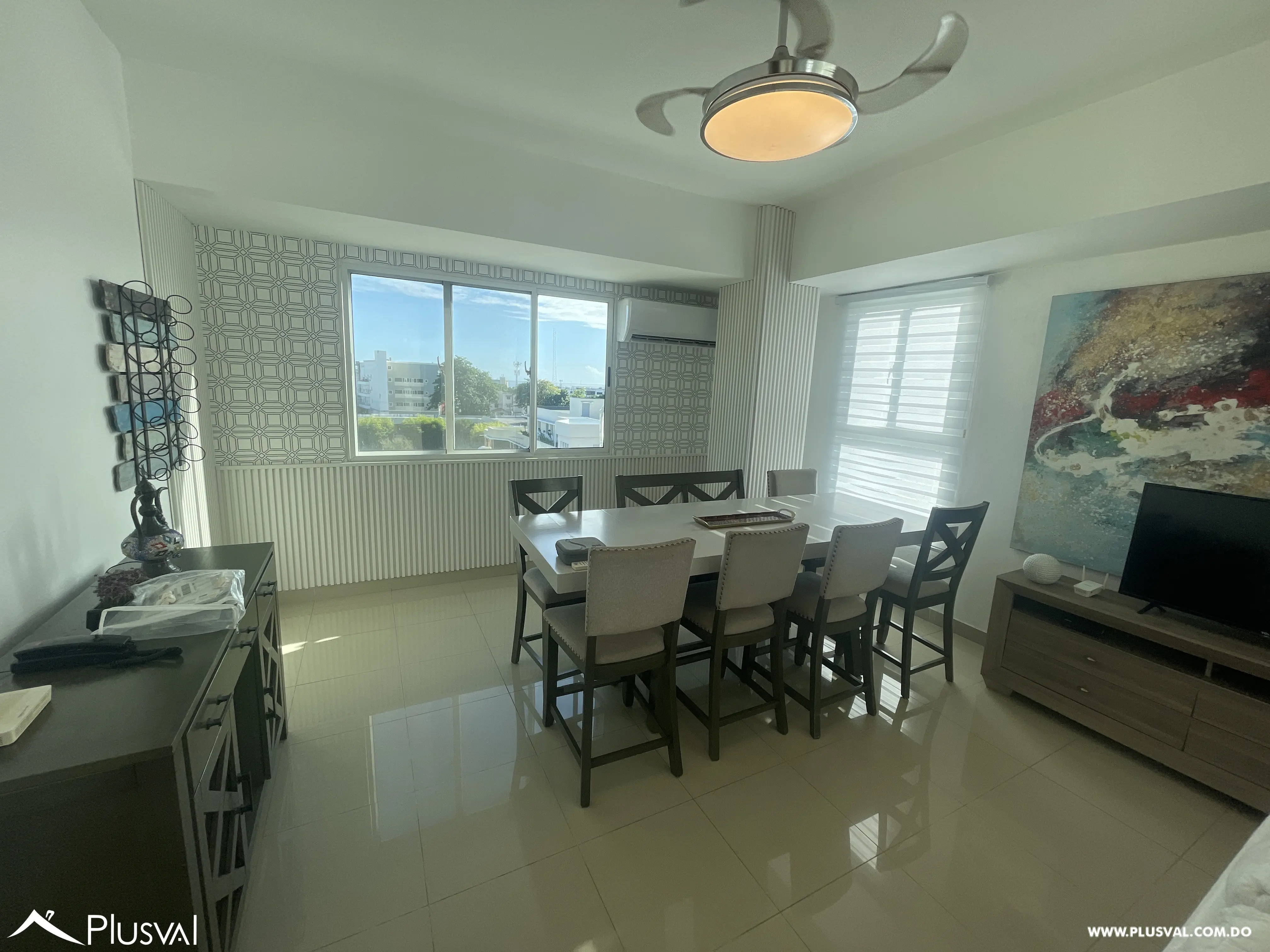 Apartamento de 3 habitaciones con vista al mar en Gazcue | 161 m² 483429
