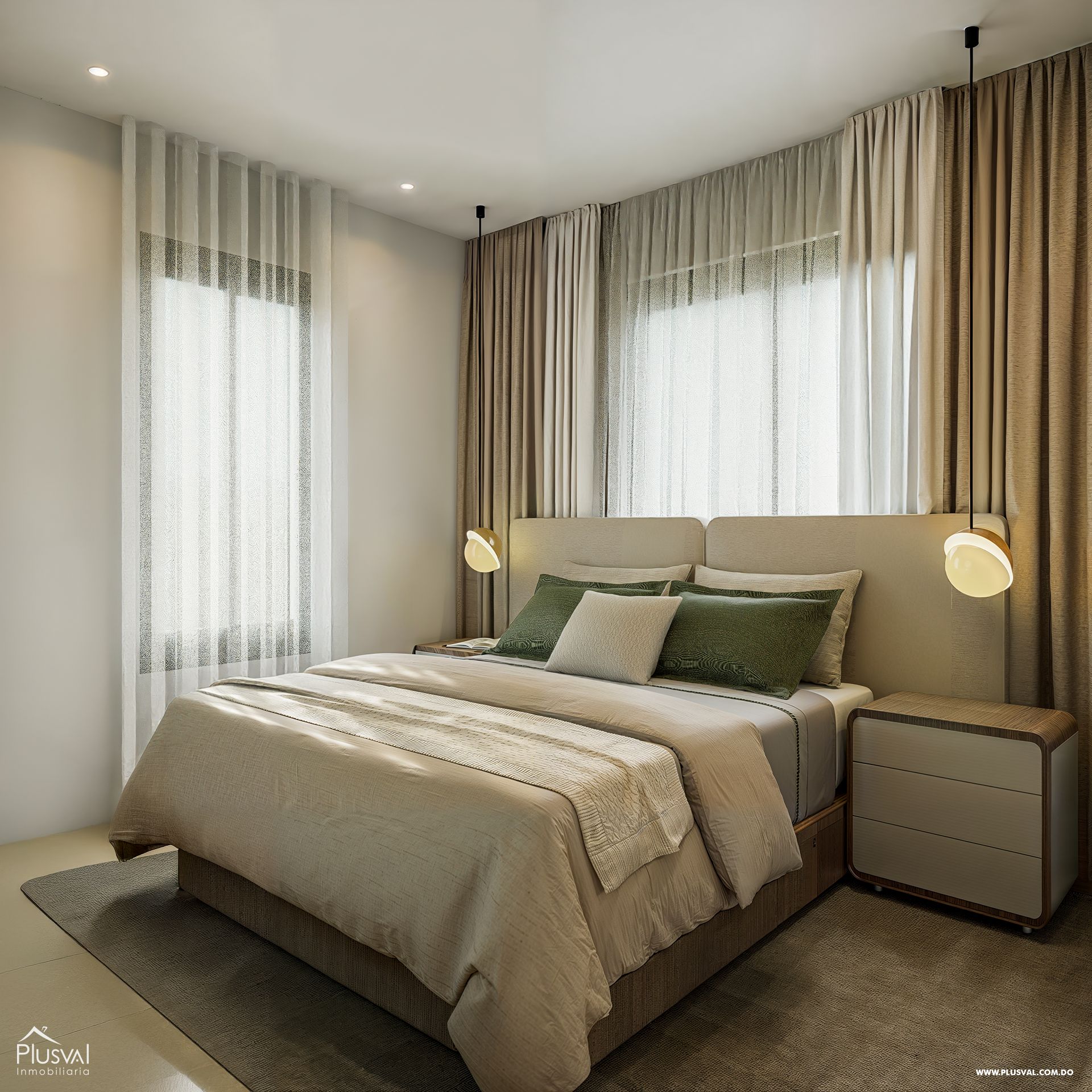 Proyecto Residencial Moderno con Apartamentos de 2 y 3 habitaciones 474755