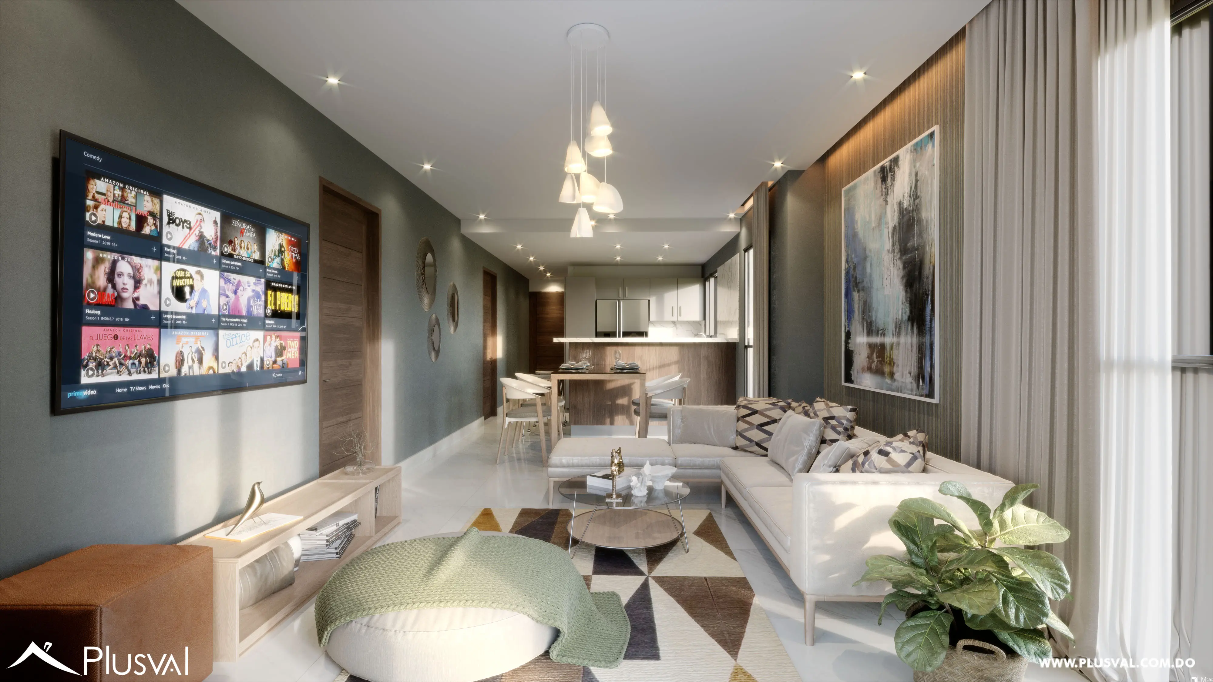 Moderno apartamento de 1 habitación en venta - Vista Cana 532377