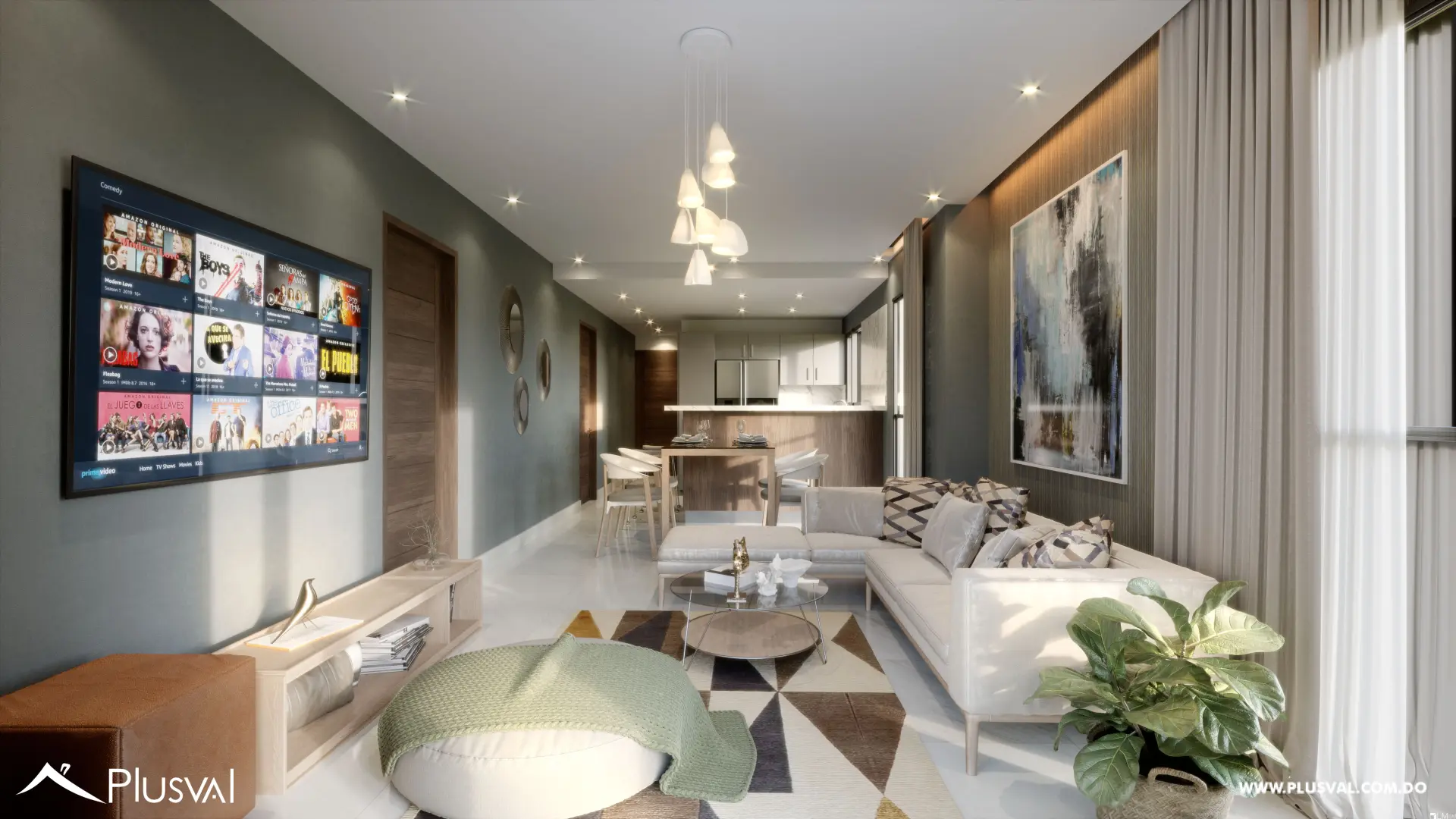 Moderno apartamento de 2 habitaciones en venta - Vista Cana 532384