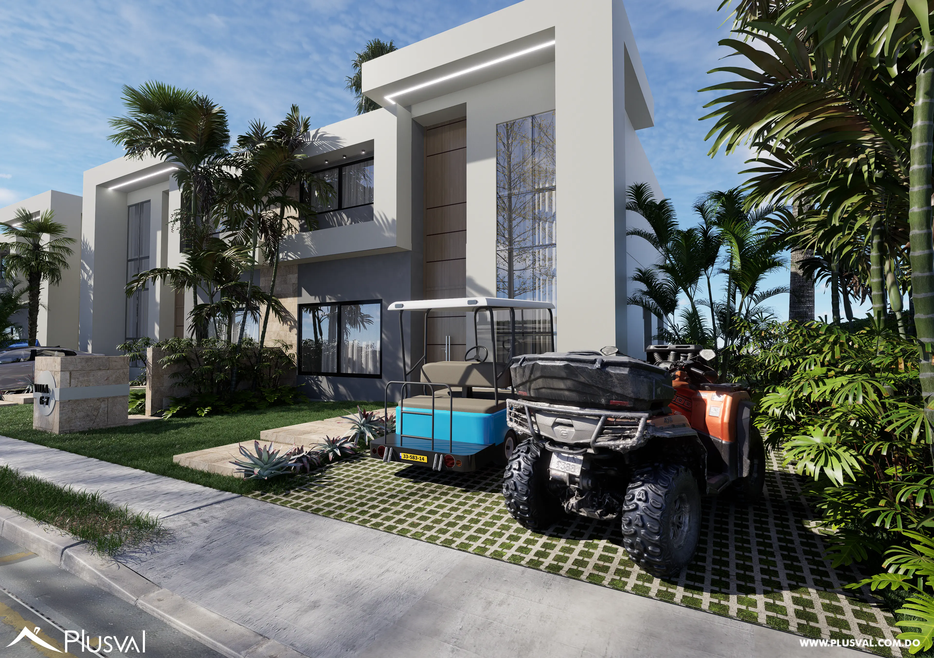 Townhouses de 3 habitaciones en venta en Bávaro – Punta Cana 463443