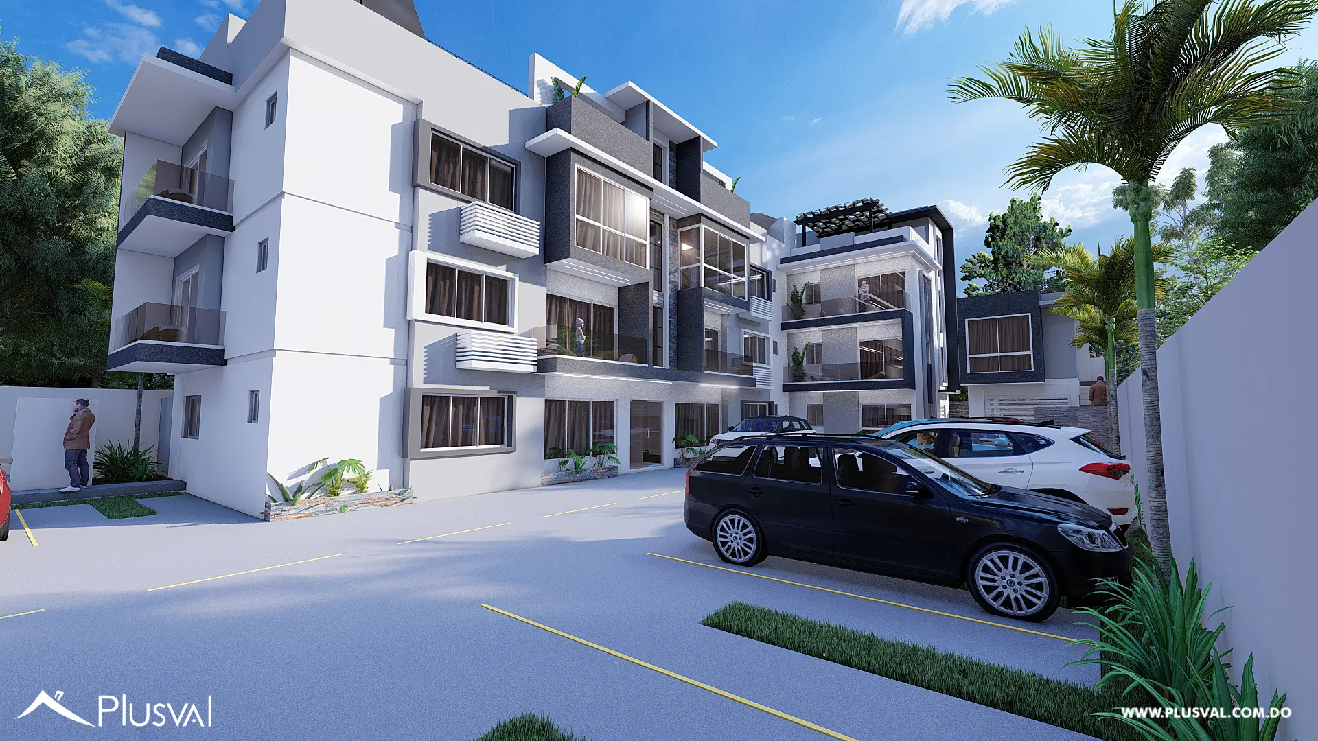 Moderno apartamento de 2 habitaciones en Costa Cana, Punta Cana 454512