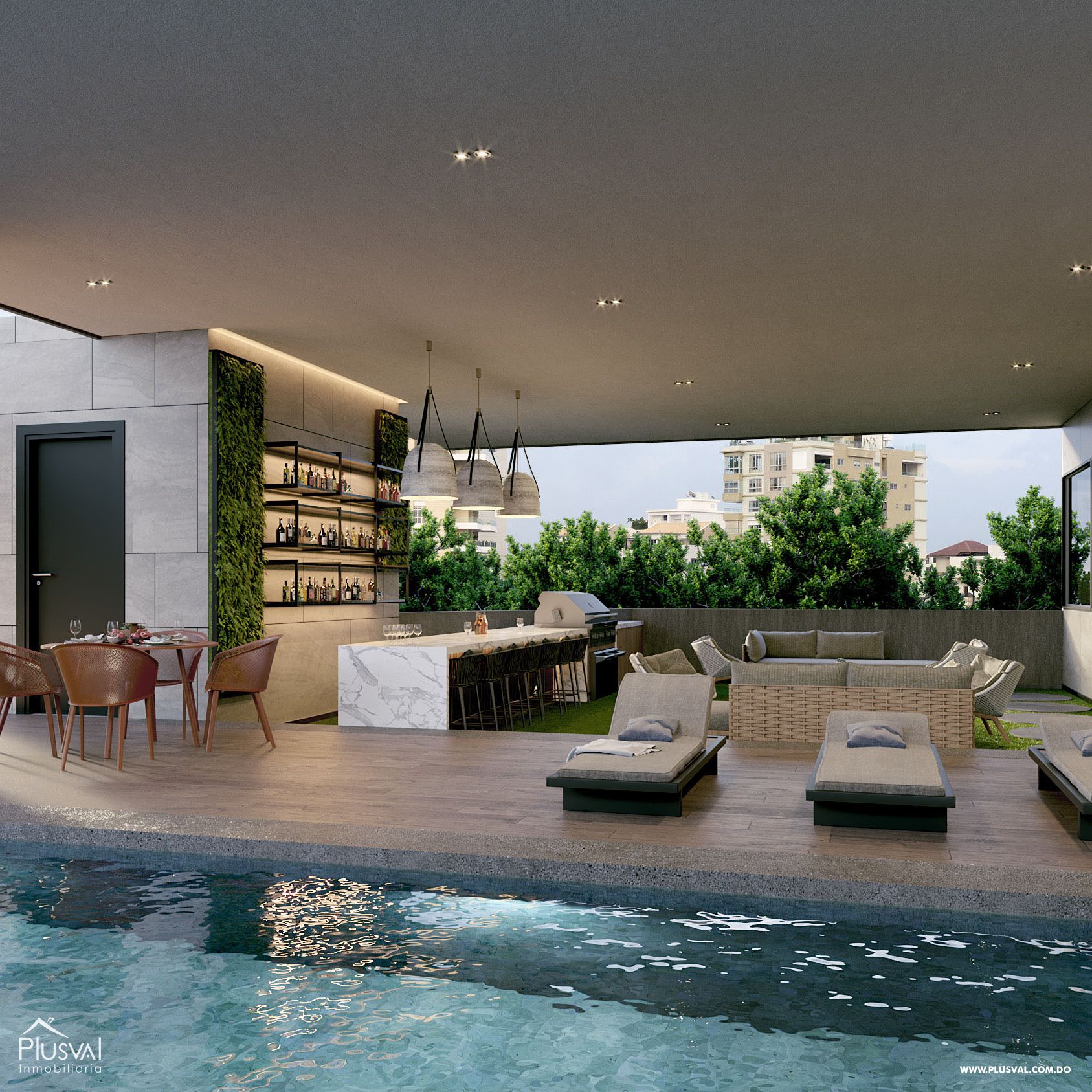 Proyecto de apartamentos en Evaristo Morales en venta 292558