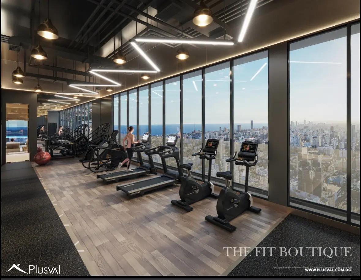 Venta de apartamento de 1 habitación en torre de lujo de Naco 516269
