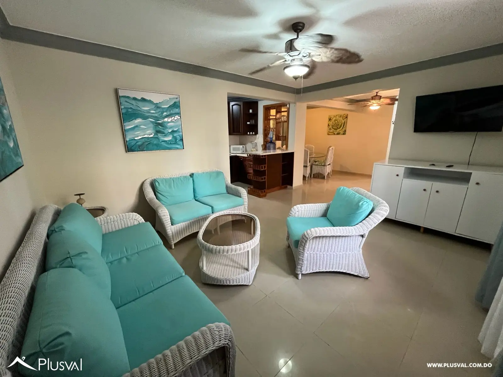 Amplio Apartamento Venta 2 Habitaciones En Juan Dolio 497955