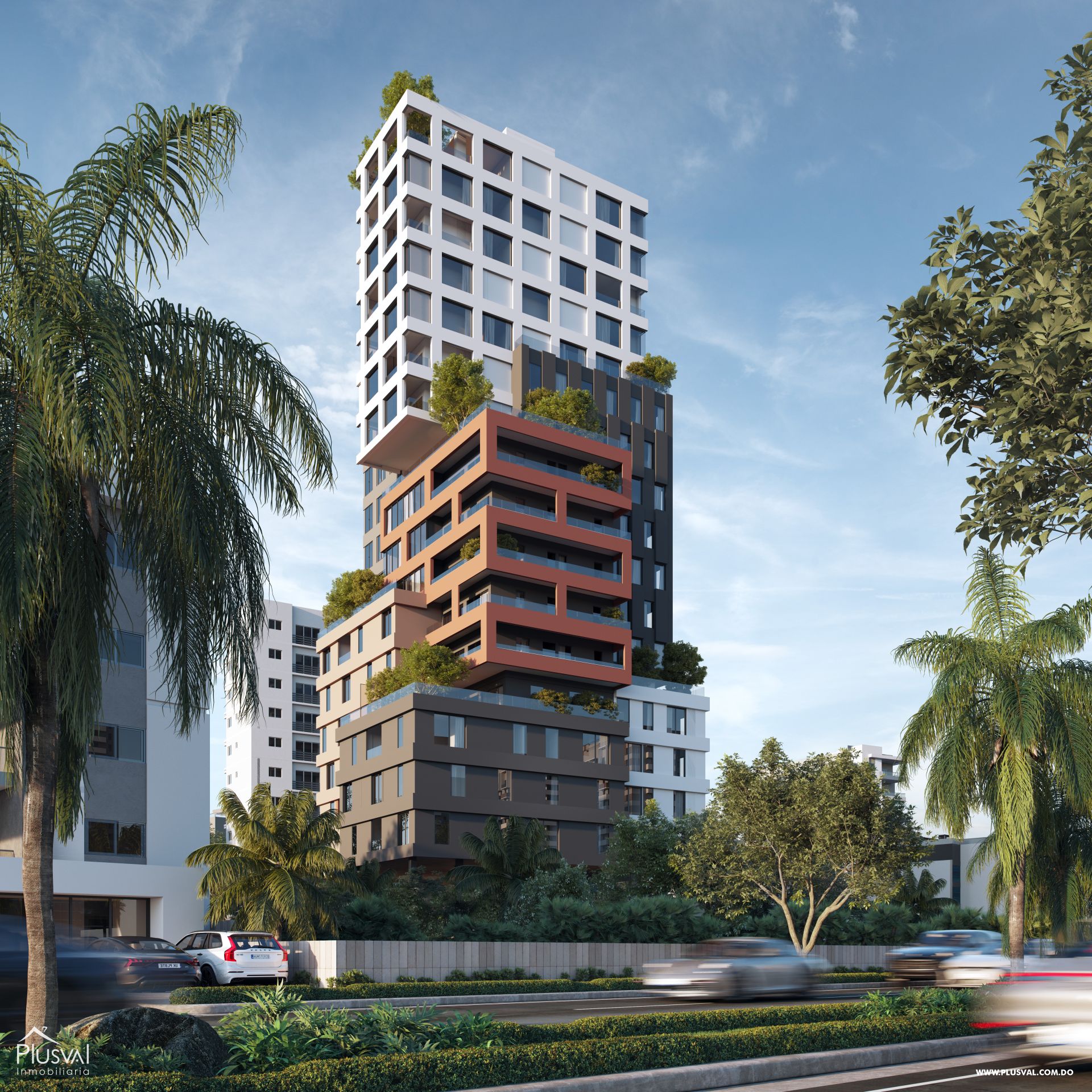 Exclusiva torre con diseño vanguardista 345165