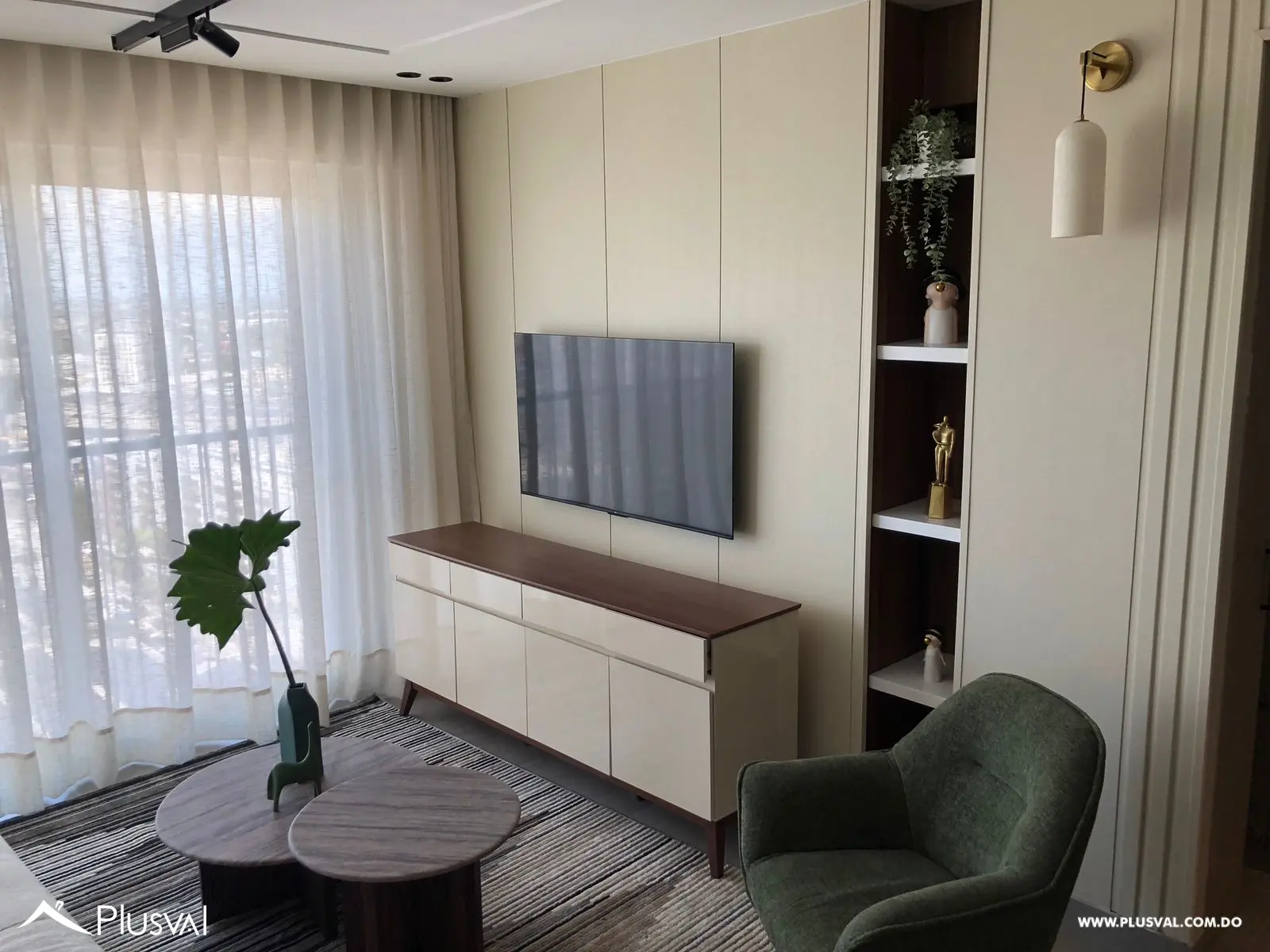 Apartamento amueblado a estrenar en alquiler en Serrallés 459584