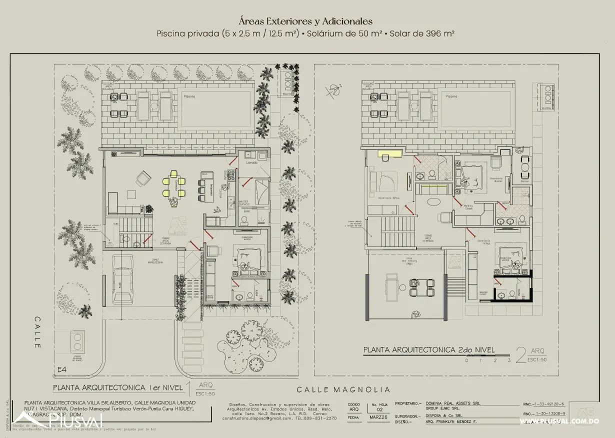 Davinia Luxury Villa en Vista Cana de 5 Habitaciones con Piscina 507666
