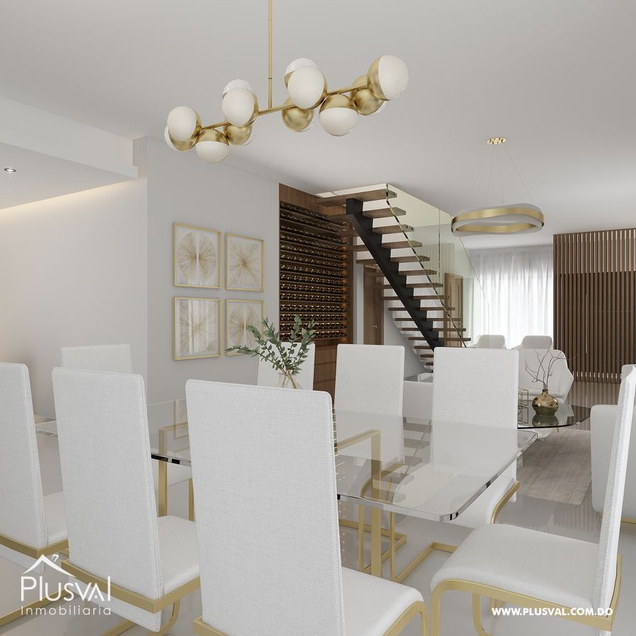 Villas en venta de Lujo en Juan Dolio, con una impresionante vista al campo del golf. 295754