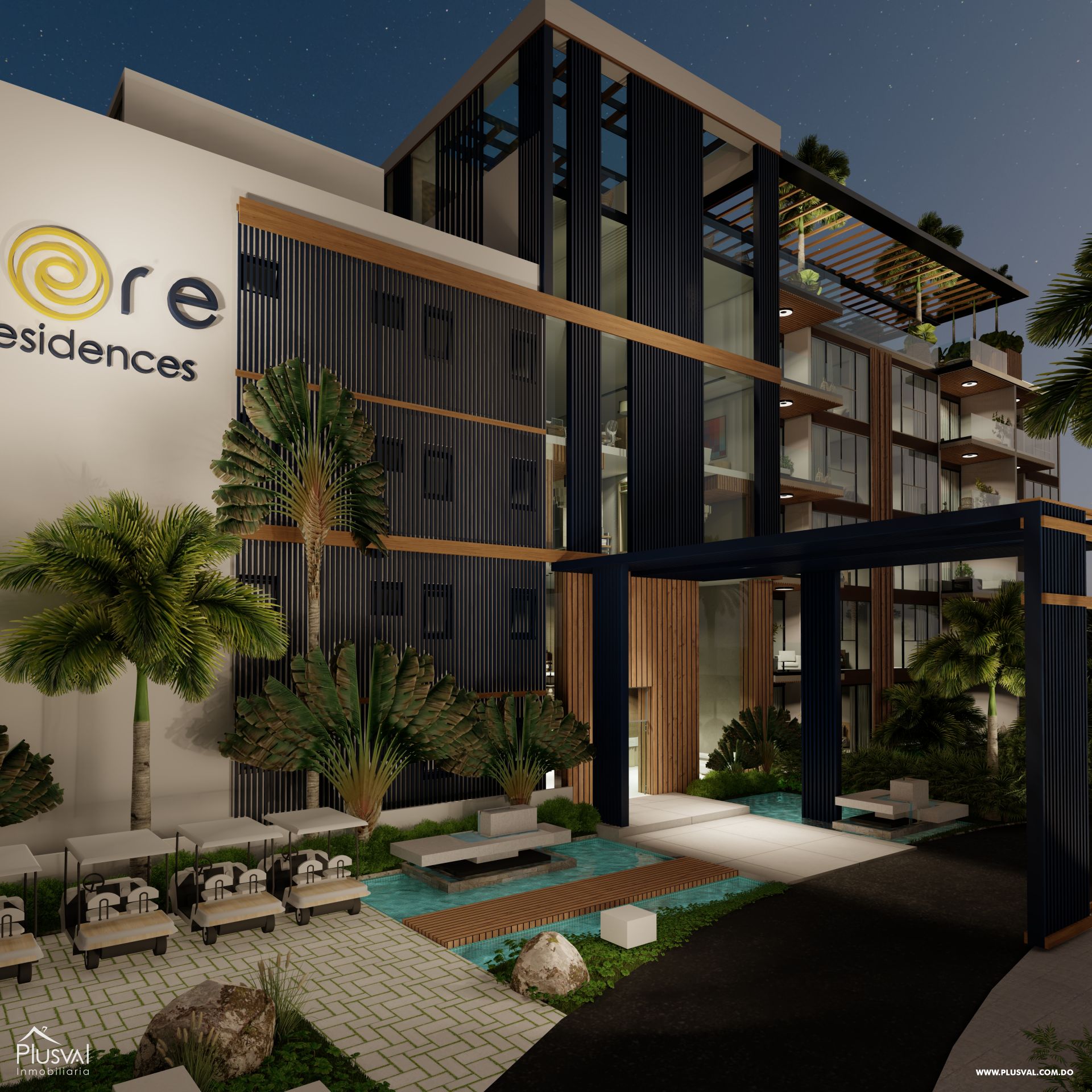 Venta de apartamento en Cap Cana 2 habitaciones + servicio 215754
