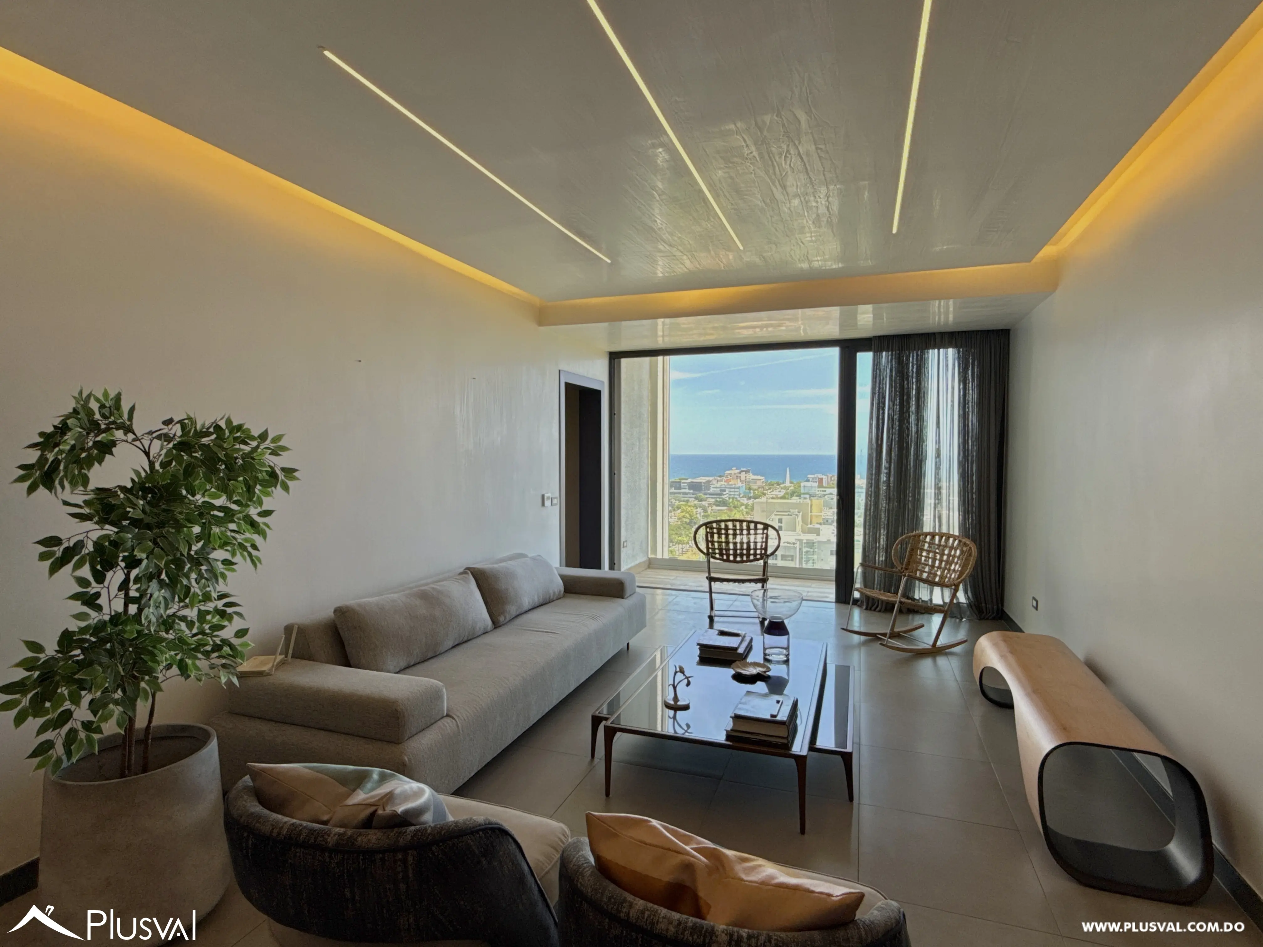 Apartamento Amueblado en Alquiler, Vista al Mar y el Parque en Bella Vista 530450