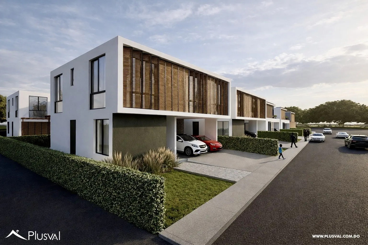 Casas en planos residencial cerrado 490938