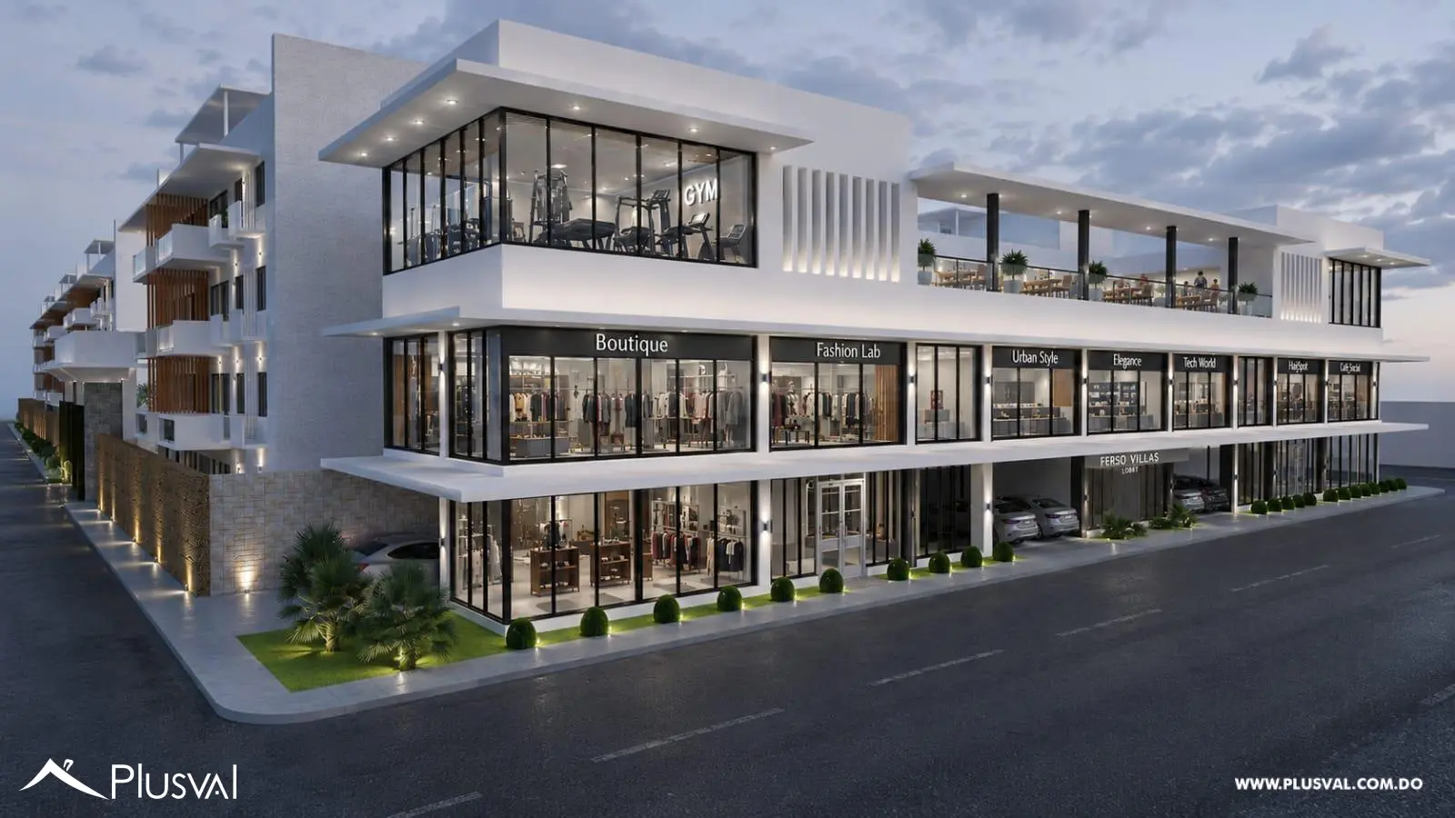 Apartamentos en La Romana con piscina y plaza comercial 515438