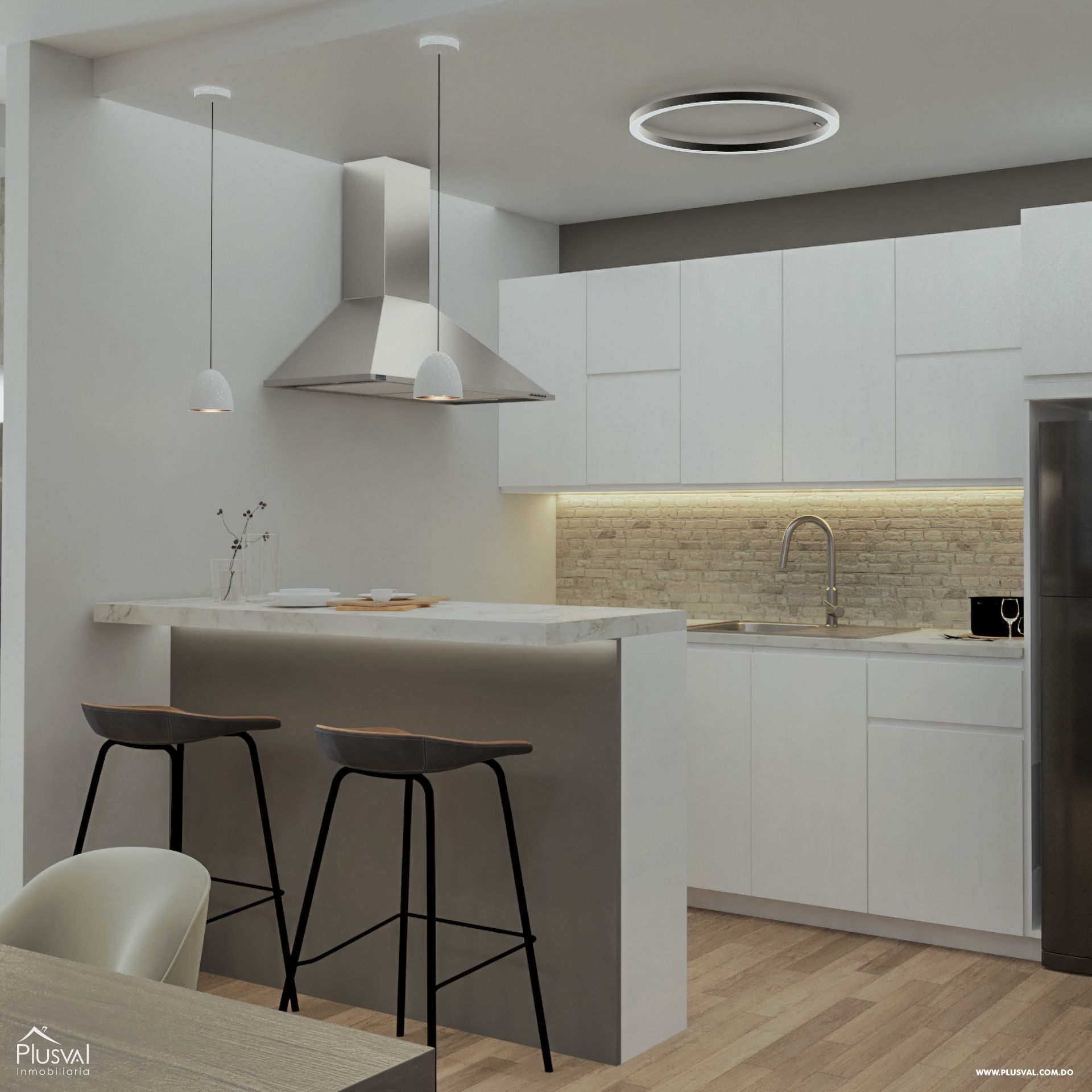Apartamento en venta en Santo Domingo Este con piscina y área social 243944