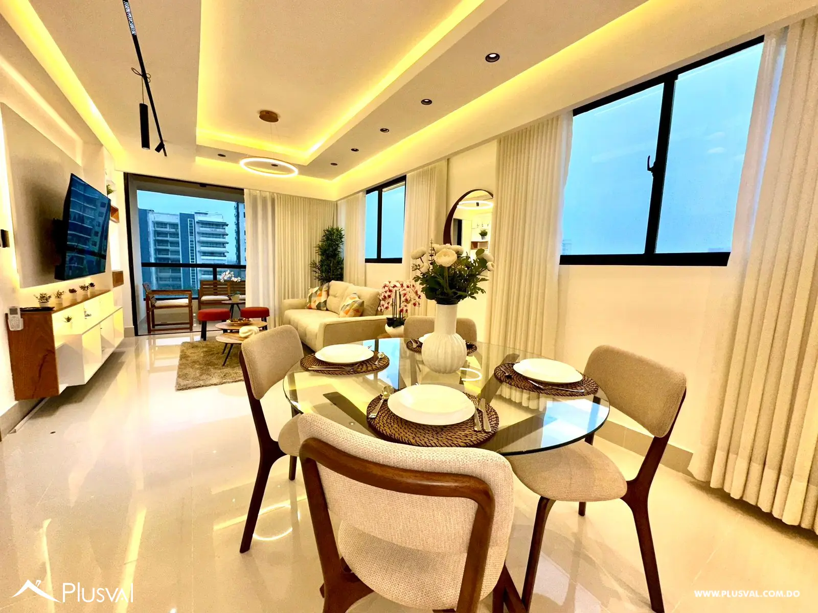 Moderno apartamento de 2 habitaciones en excelente ubicación totalmente amueblado. 453275
