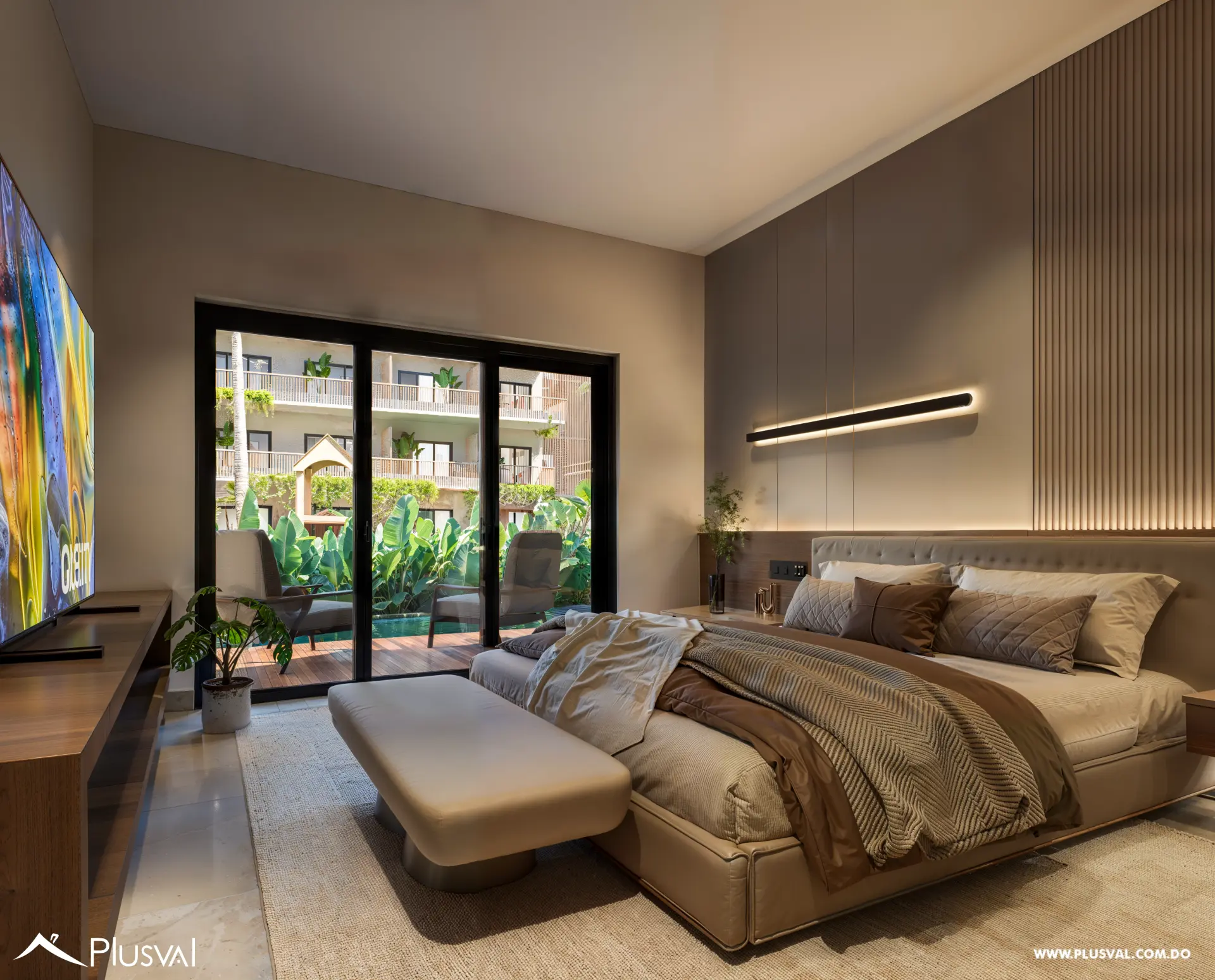 Apartamento de 1 habitacion en Eco Condo Hotel KAYA at Downtown 505758
