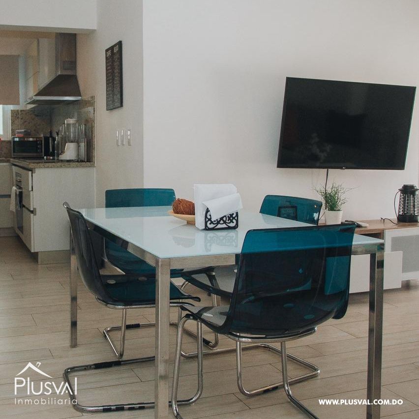 Apartamento en venta en una residencia nueva y segura, cercana a comercios y ubicada en el centro de Bávaro, a 4 minutos de la playa. 488271