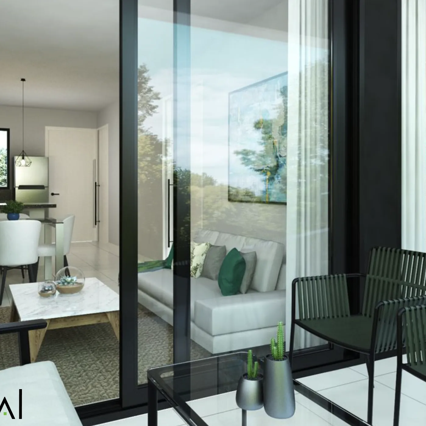 Penthouse en venta de 1 habitación 436770
