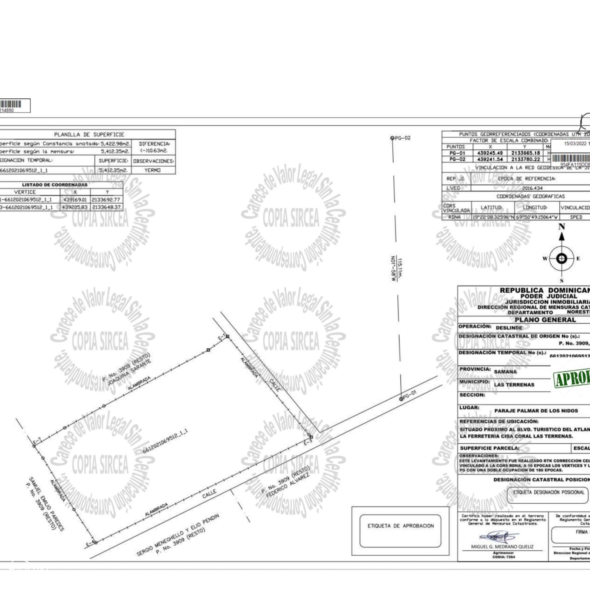 Terreno a pasos de la mejor zona de Cosón 274867
