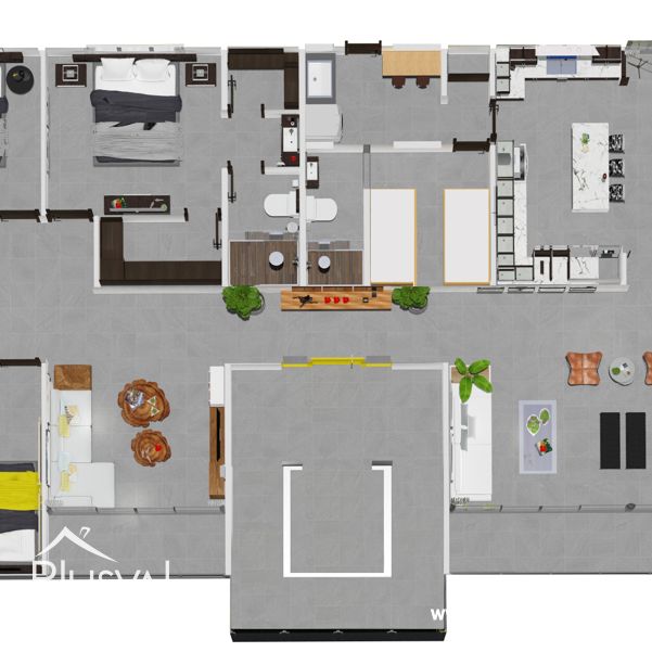Moderno y Amplio Apartamento en Venta en Excelente Zona de Santiago 398233