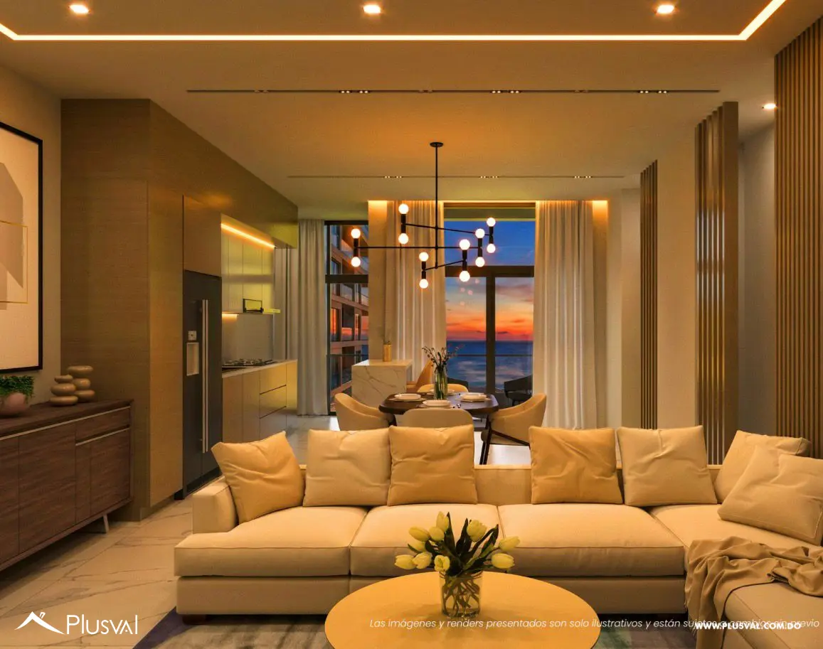 Torre de apartamentos con vista al mar en Juan Dolio 511146