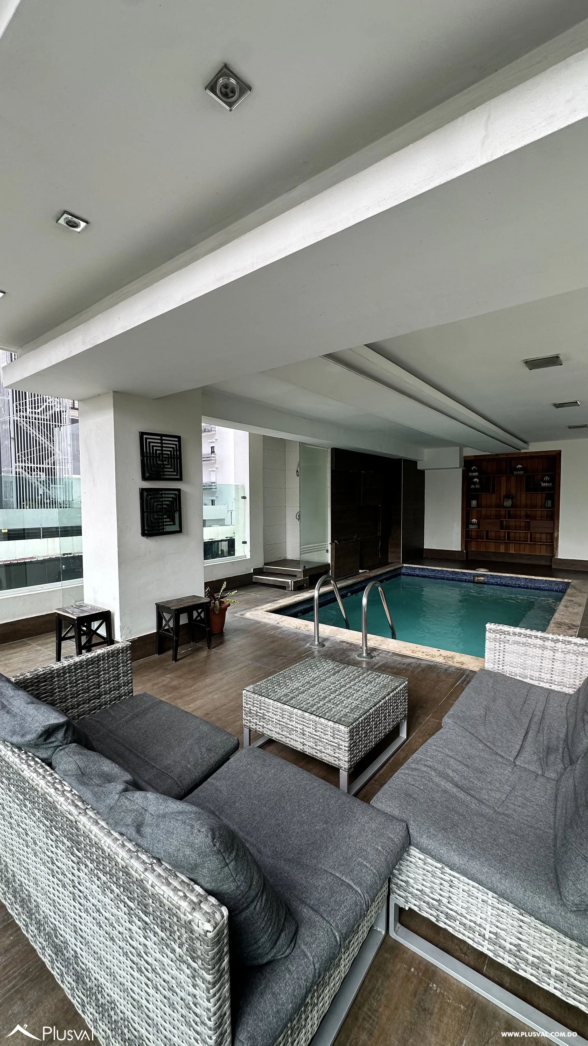 Apartamento de 2 habitaciones en venta en Naco con 2 parqueos y amenidades 514531