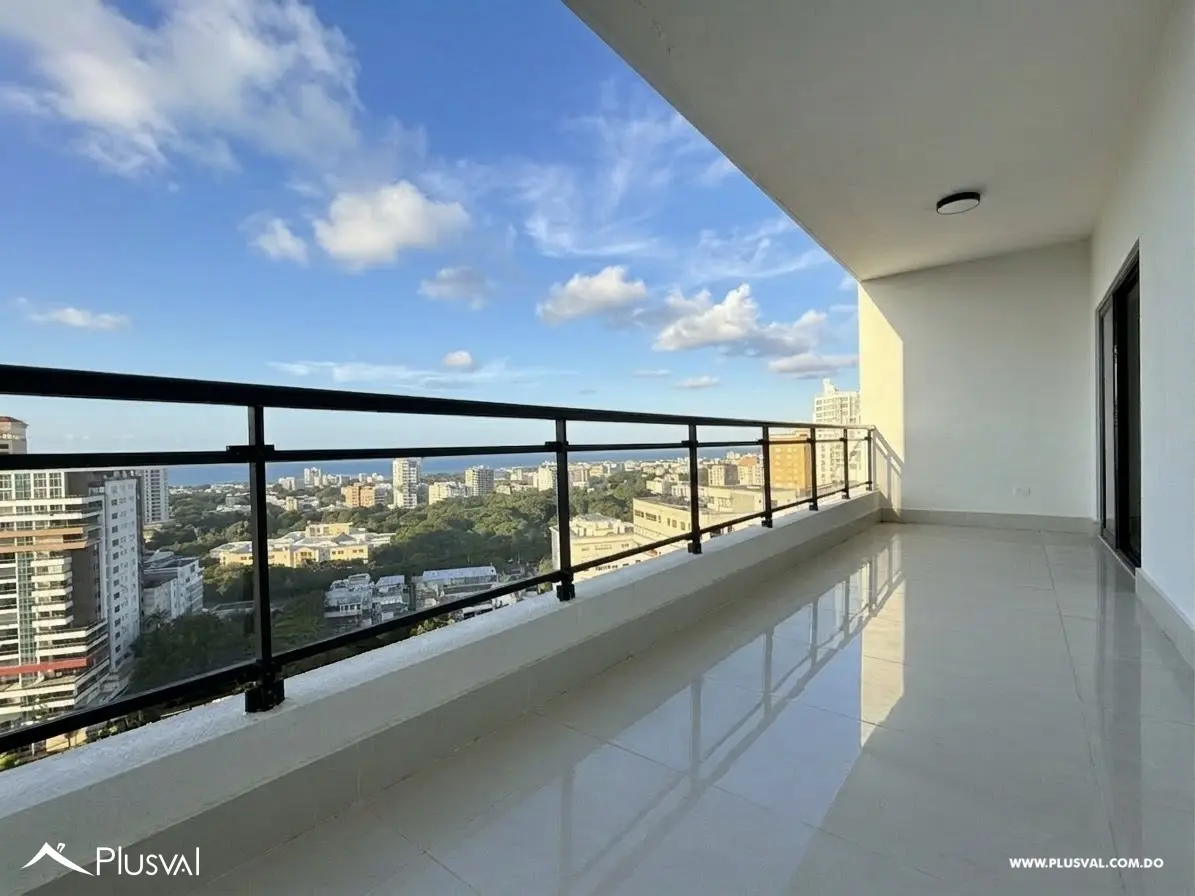 Apartamento Nuevo en Torre Moderna en La Esperilla, Piso Alto con Gran Balcón y Vistas al Mar 493504