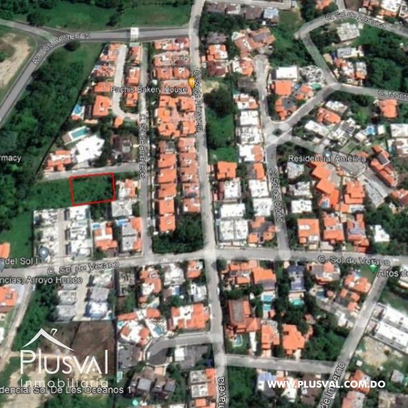 Venta de Solar de 1,000 mts2, Arroyo Hondo III 248619