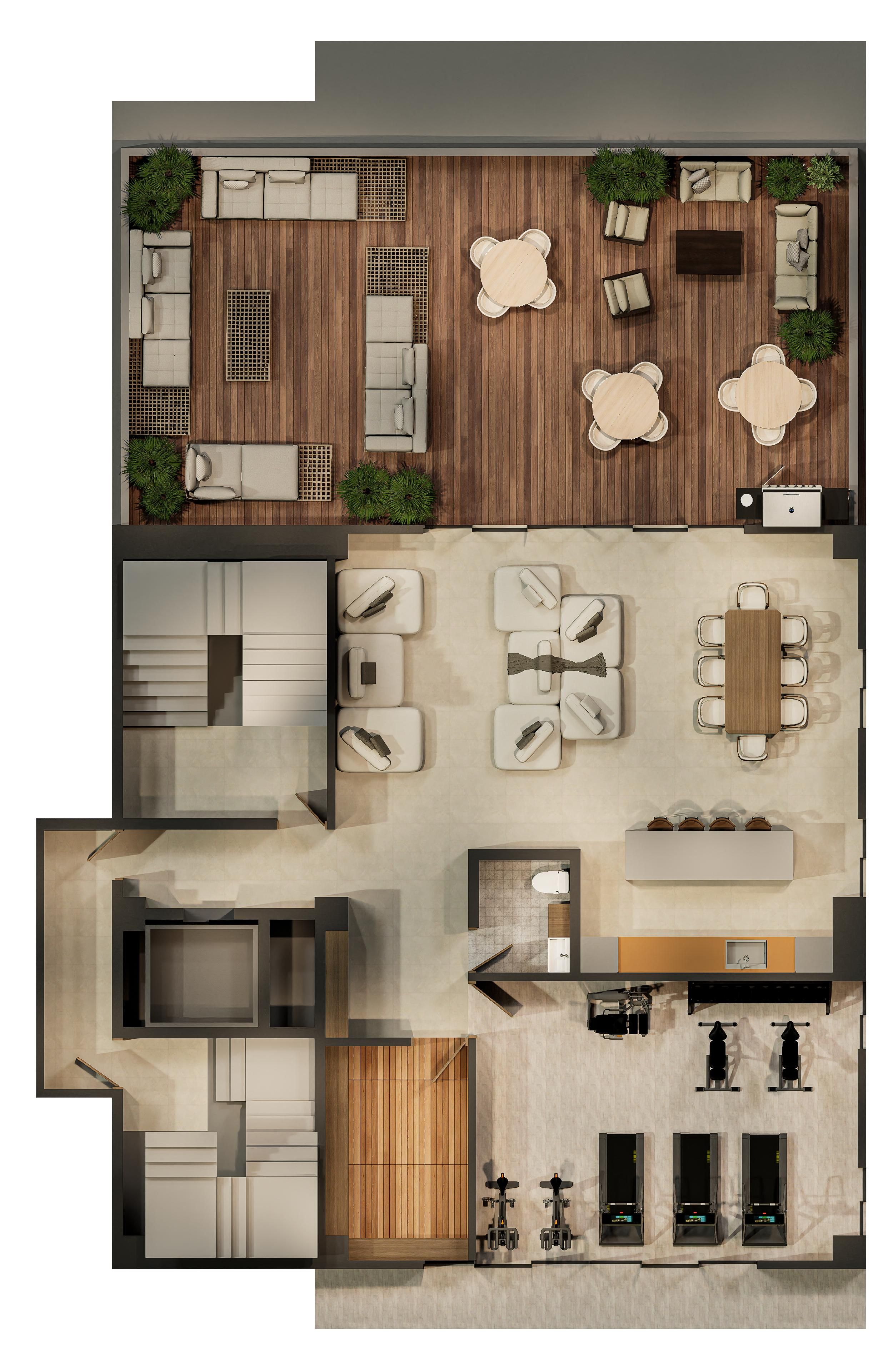 Moderno proyecto residencial de diseño minimalista. 451511