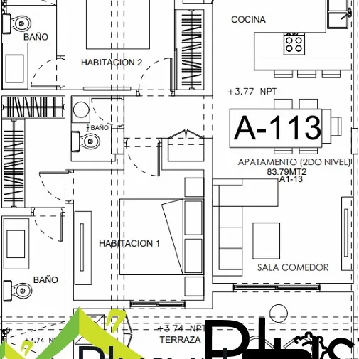 Proyecto de Apartamentos en Bayahibe (2 Habs) 416496