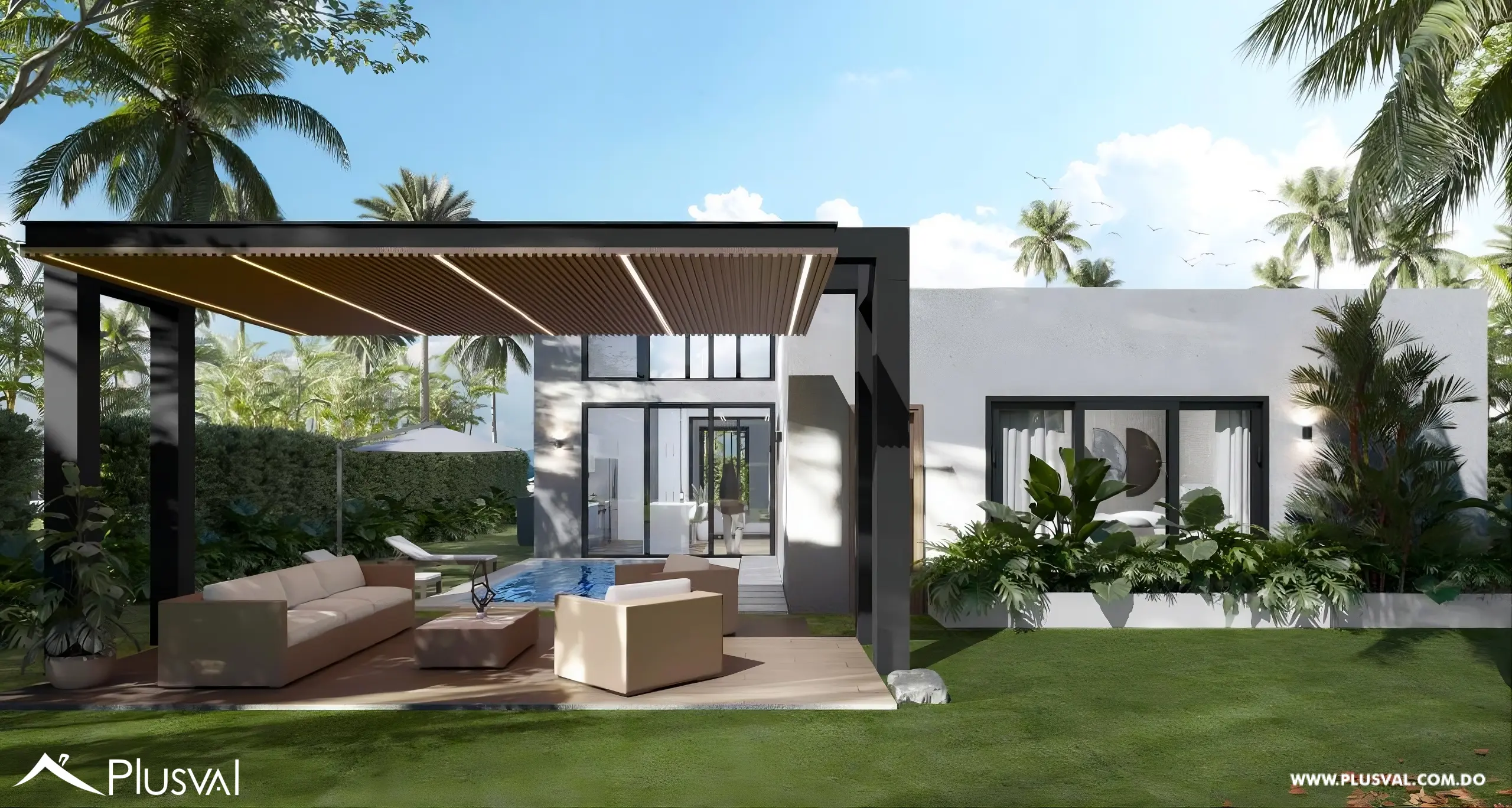 Villa en solar de 504 m2 en venta en Vistacana, Bávaro 506186