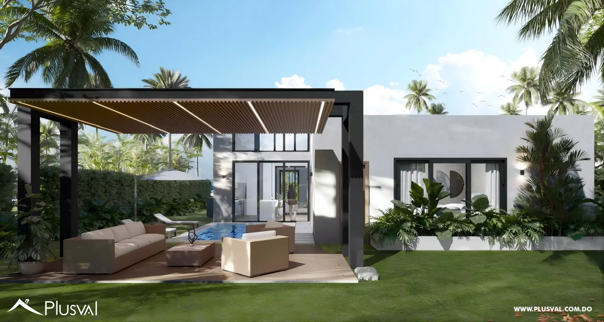 Villa en solar de 504 m2 en venta en Vistacana, Bávaro 506186