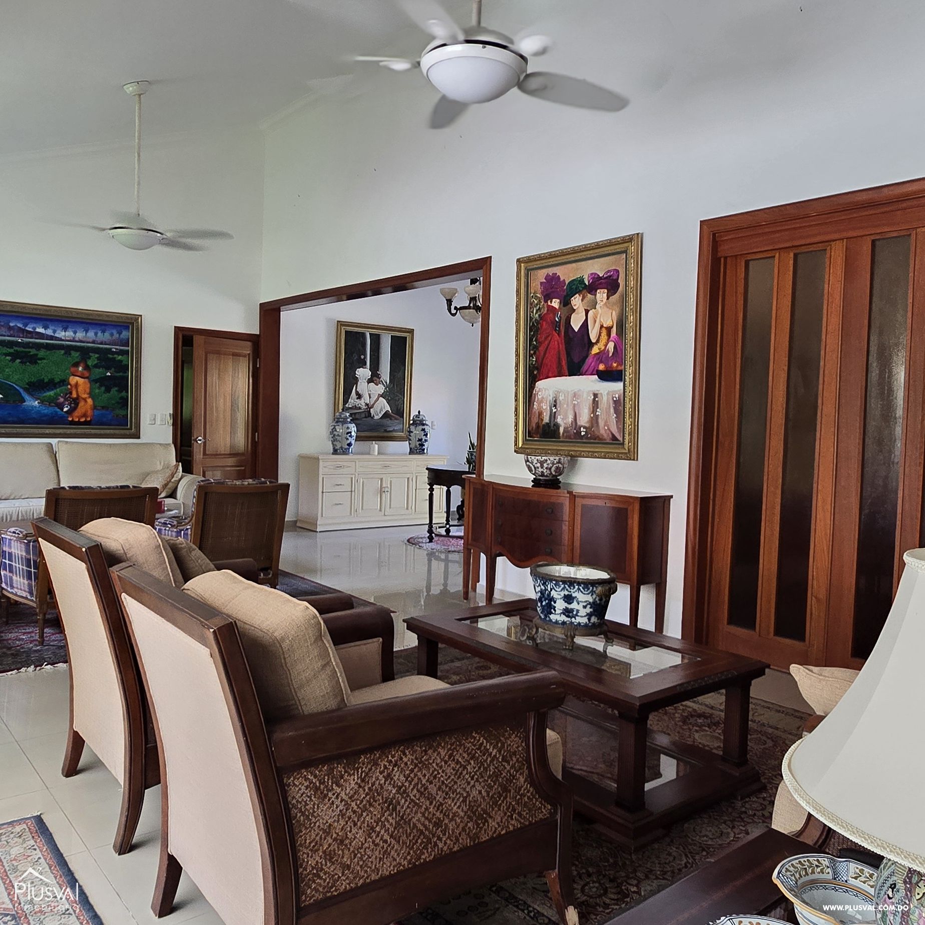 Villa Amueblada de un Sólo Nivel, Metro Country Club, Juan Dolio 374221
