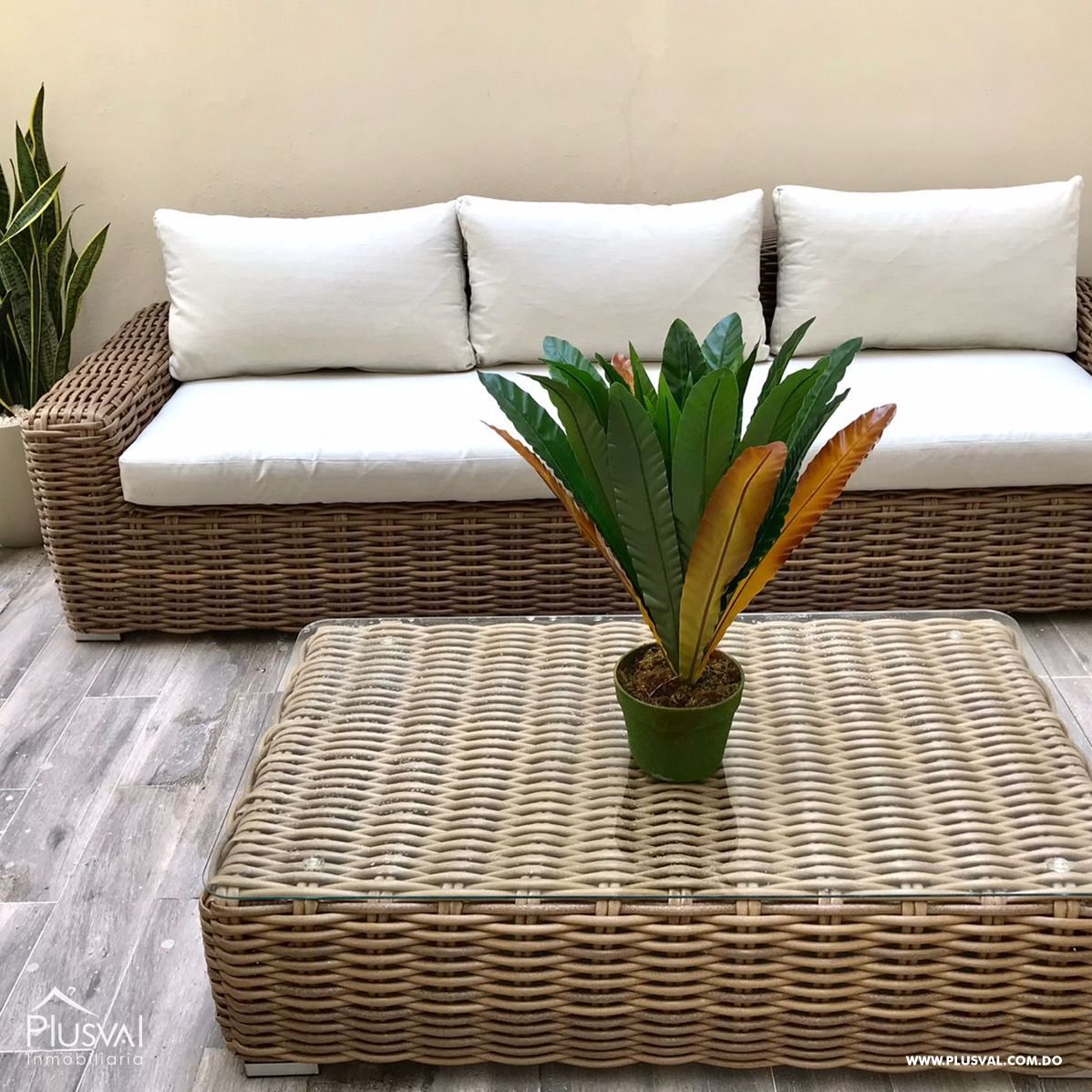 Alquiler Apartamento Amueblado con Terraza en alquiler en Serralles 306867