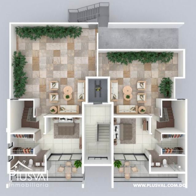 Amplios apartamentos en venta, ubicados en vía principal 384949