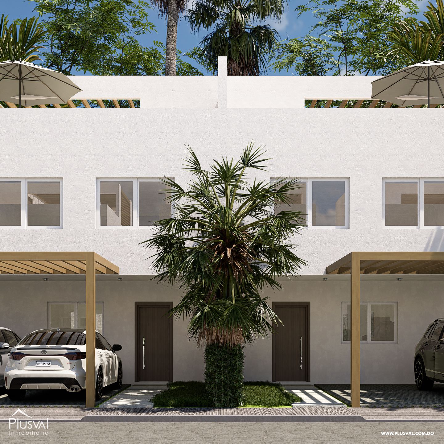 Venta de villas duplex en Punta Cana 373716