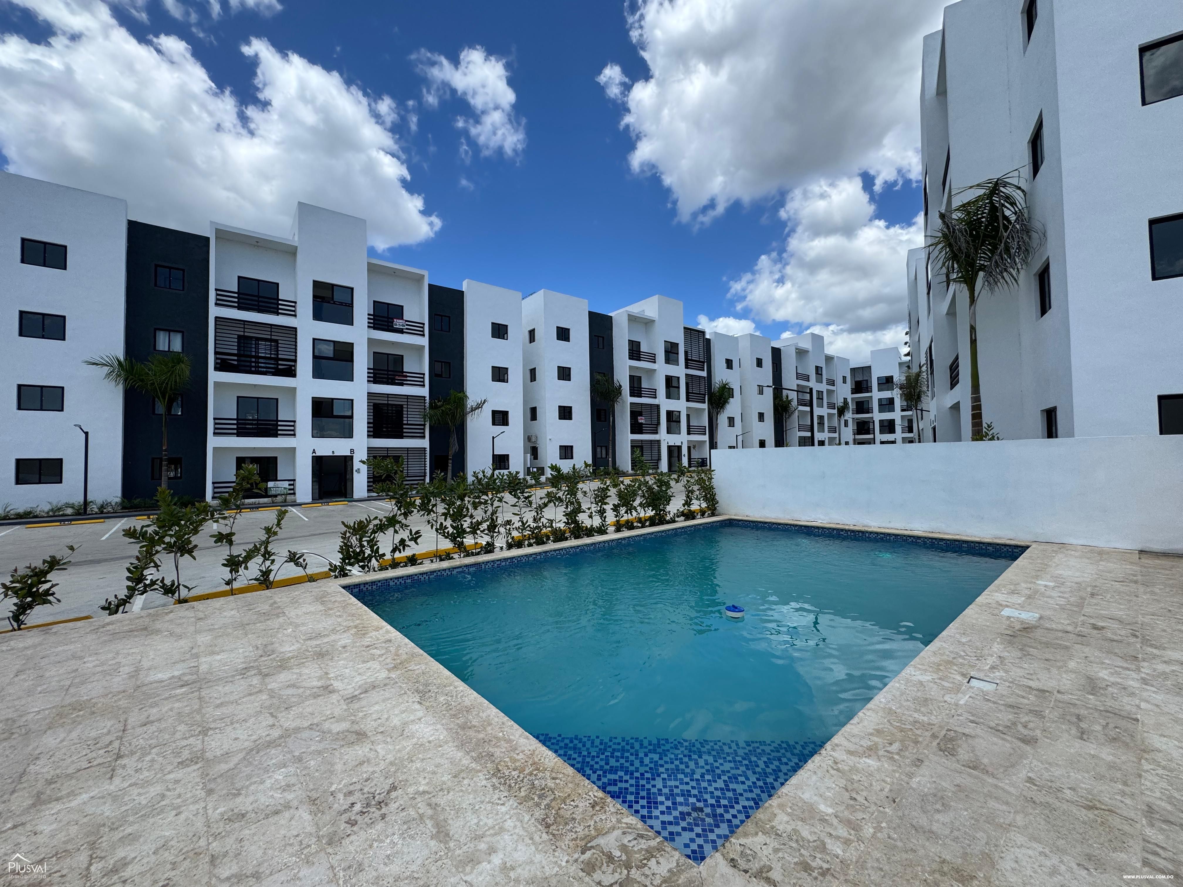 Apartamento en venta de 3 habitaciones en Proyecto Cerrado con Piscina 455612