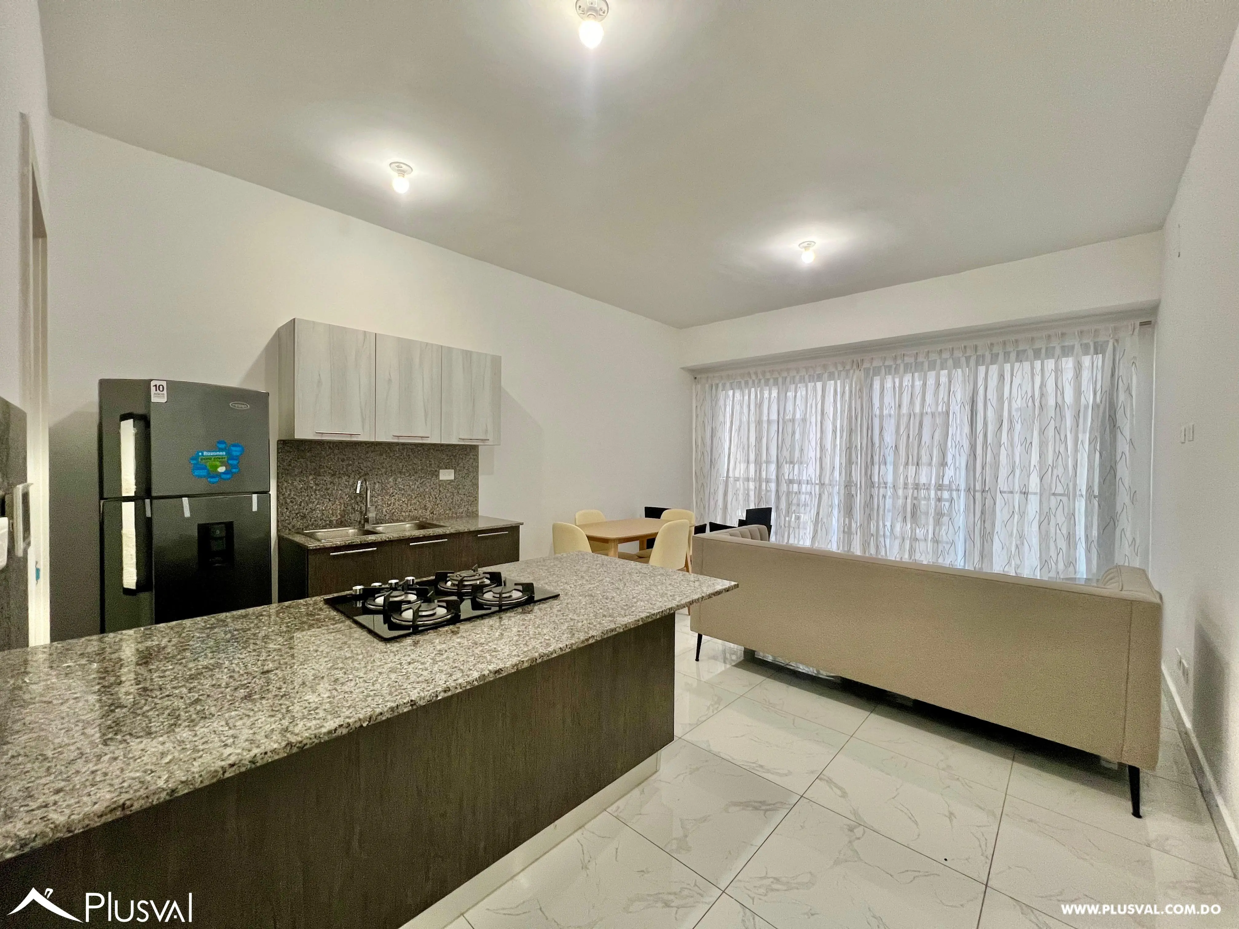 Apartamento en alquiler amueblado en Evaristo Morales con 2 piscinas 488198